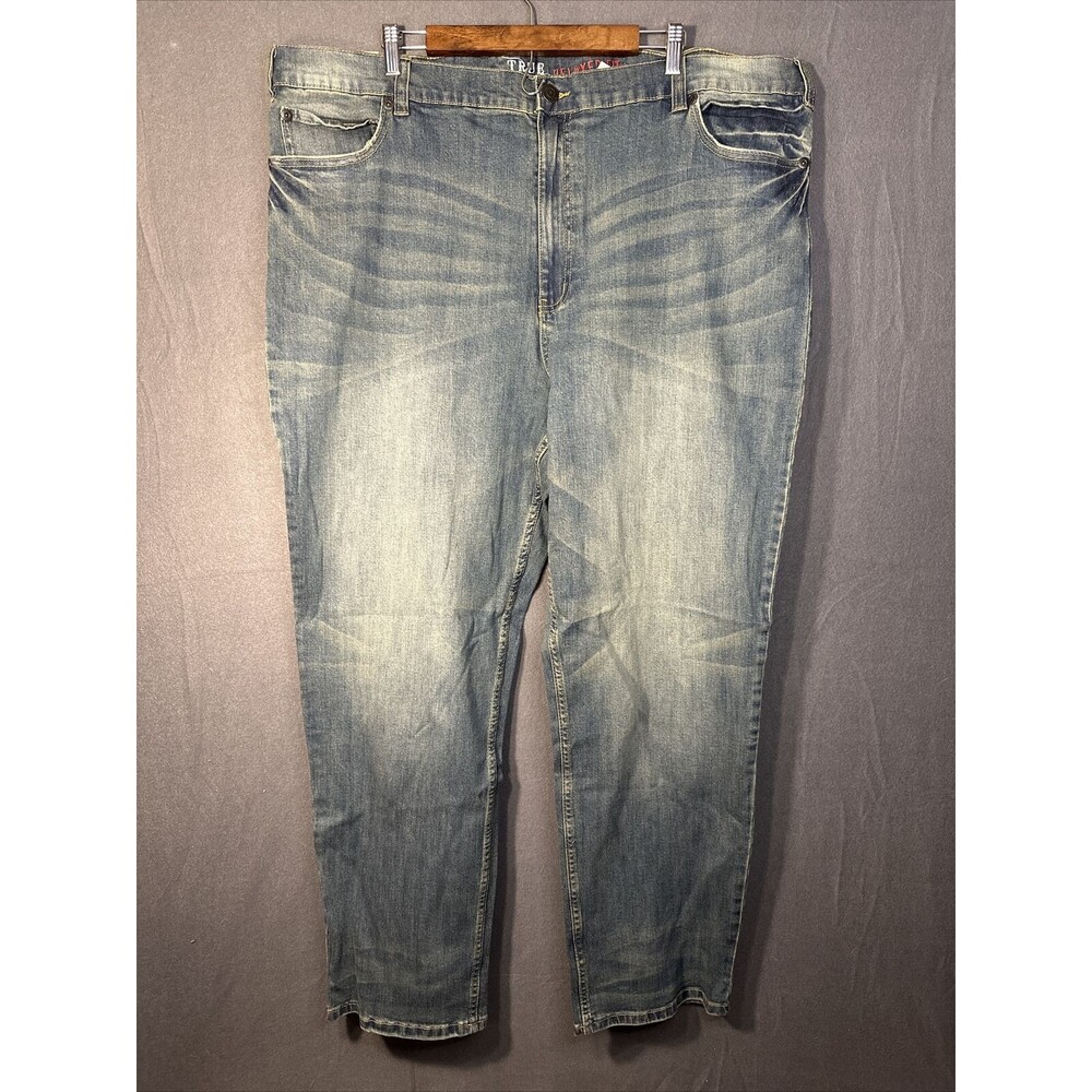 NWT True Nation Relaxed Fit Stretch Jeans Cali Cool Size 48x34
